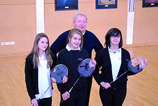 Successful badminton students
