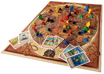 Discworld - Ankh Morpork board game in action