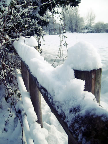 1st Prize - A White Christmas in Wincanton Skate Park, by Hannah Pink