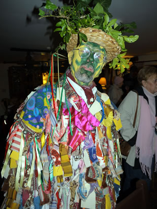 The Green Man Morris Dancer