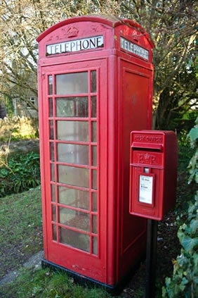 Village telephone box