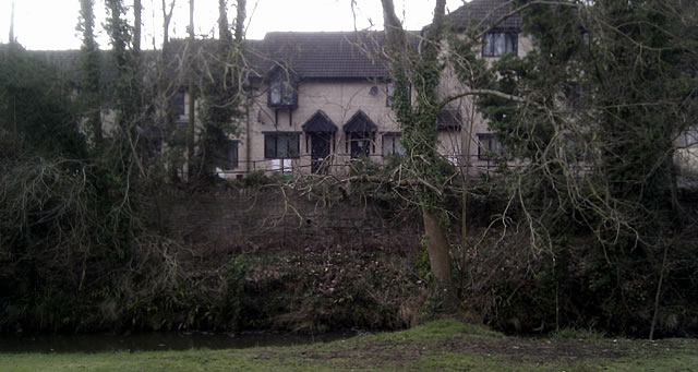 The Shadwell Lane banks of the river Cale
