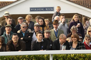 Wincanton Racecourse spectators