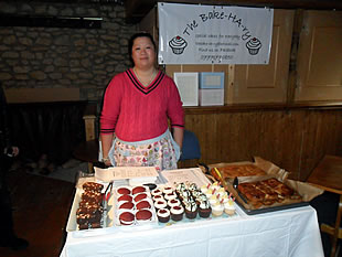 Cakes and savouries at Milborne Port Farmers' Market