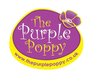 The Purple Poppy logo