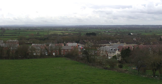 The Backmore Vale, from the top of Wincanton