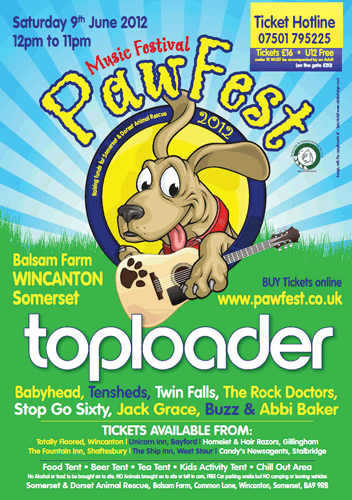 PawFest 2012 poster