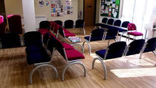 The waiting room