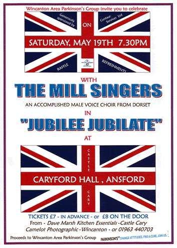 Jubilee concert poster