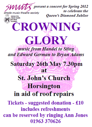 Strode Music Theatre Society poster