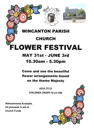 Flower festival poster