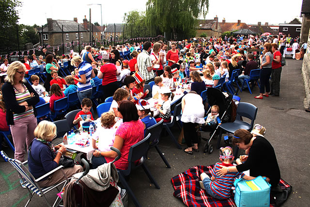 Wincanton Primary School Jubilee celebration