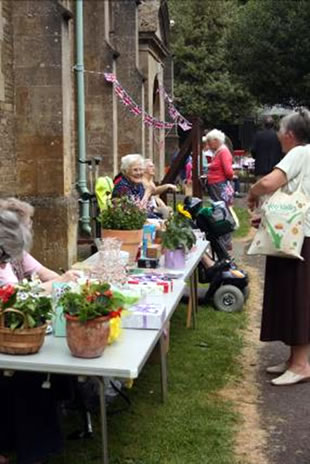 A selection of stalls