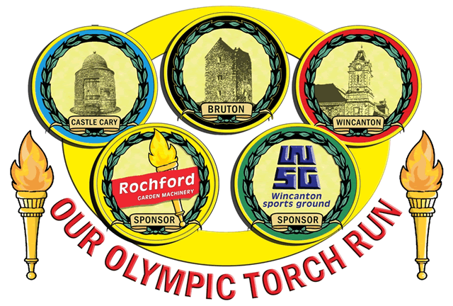 Three Town Torch Relay logo
