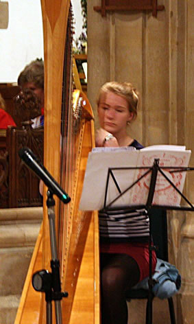 Madeline Kirby on harp