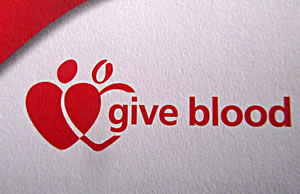 The Give Blood logo