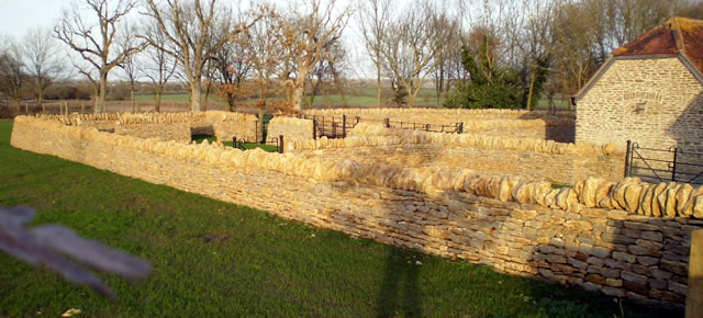 Dry stone walls