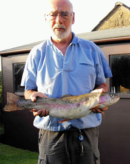 Jess with a 6ln trout