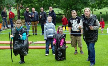 Children at the Summer fete