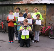 Children Pass Cycle Safety Training With Flying Colours