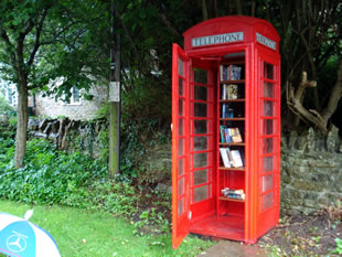 Traditional phone box