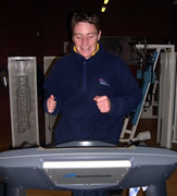 Celebrity Jockey Eagerly Awaits New Equipment at Sports Centre