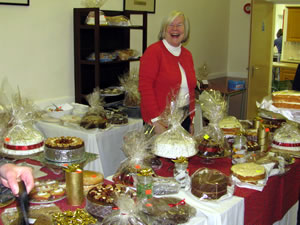 hft Christmas Fair cake stall