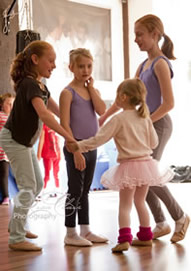Just Dance Wincanton, Ballet girls