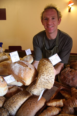 Wincanton Farmers' Market bread stall