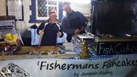 Fishcakes by Jurassic Fishing, Anonymous Travelling Market