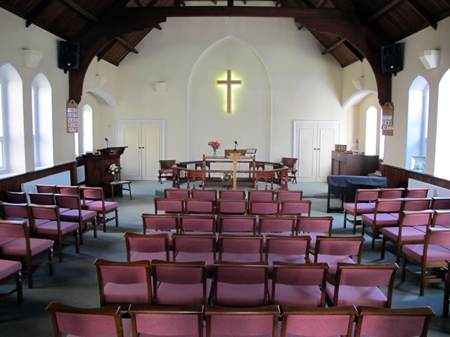 Wincanton Methodist Church interior