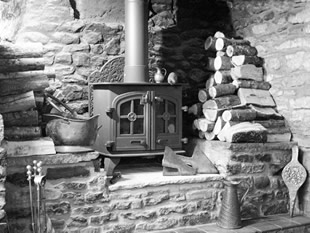Woodburning Stove at The Nog Inn, by The Nog Inn