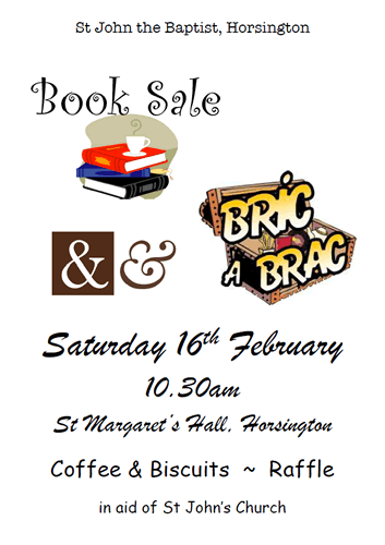 Book sale poster