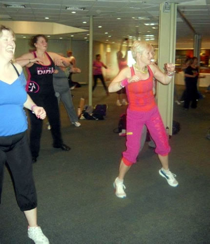 Zumba class