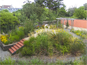 The Balsam Centre back garden
