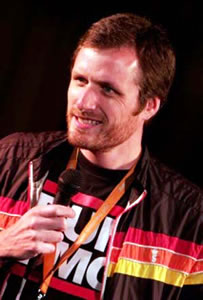 Danny Ward, our compere for Thursday 2nd May