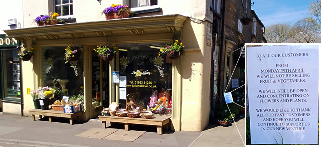 The Market Garden, Wincanton High Street