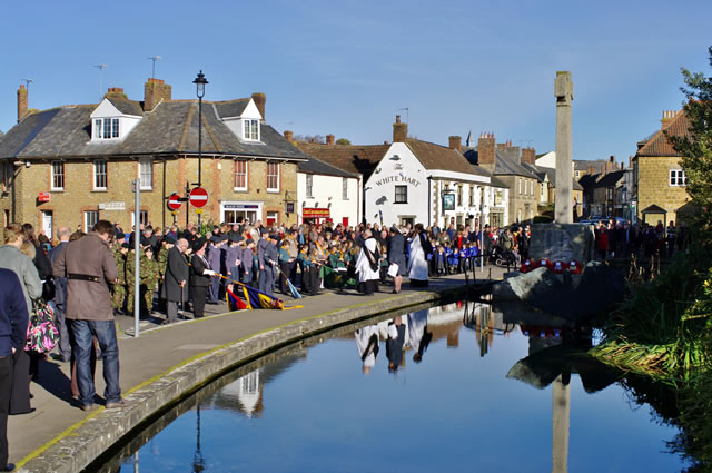 Castle Cary Remembrance Parade, November 2012