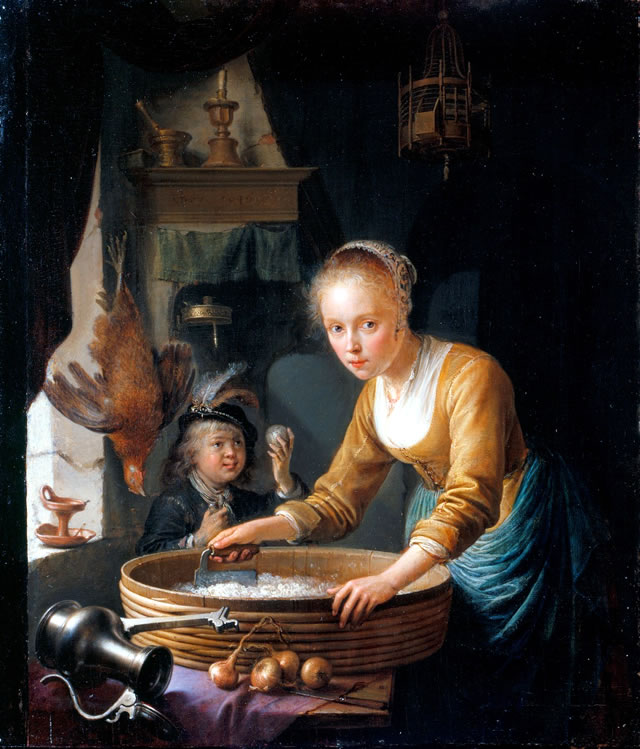 Dou, from the Royal Collection