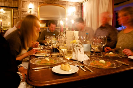 The Chef's Table, at The Old Inn, Holton