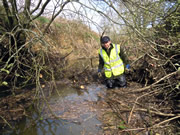 CATCH Clears a Blockage in the River Cale