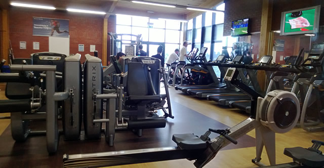 Matrix fitness suite, Wincanton Sports Centre