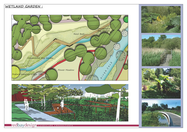Cale Park Presentation Sheet - Wetland Garden