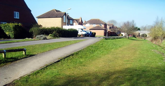 Site of Henstridge Station, now Old Station Gardens