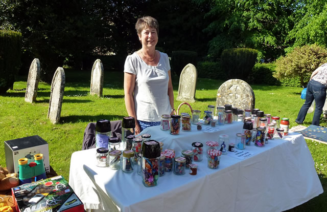 Stall at the Parish Church fete