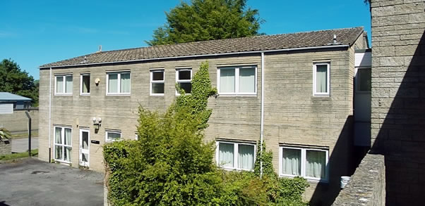 The old Wincanton Health Centre, rear view