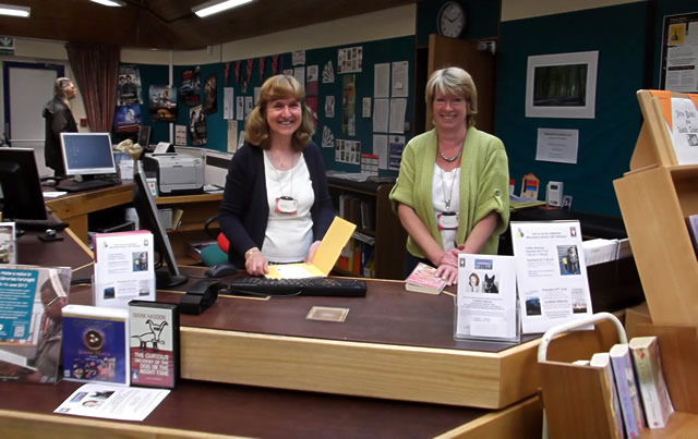 Wincanton Library staff