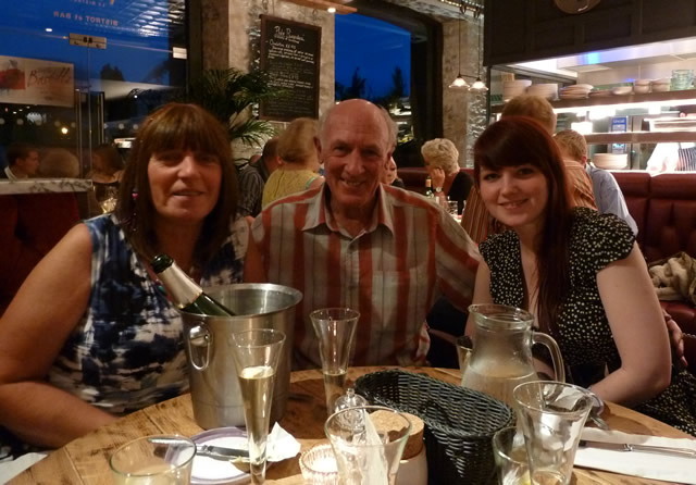 Richard & Barbara Sorapure and their daughter Natasha