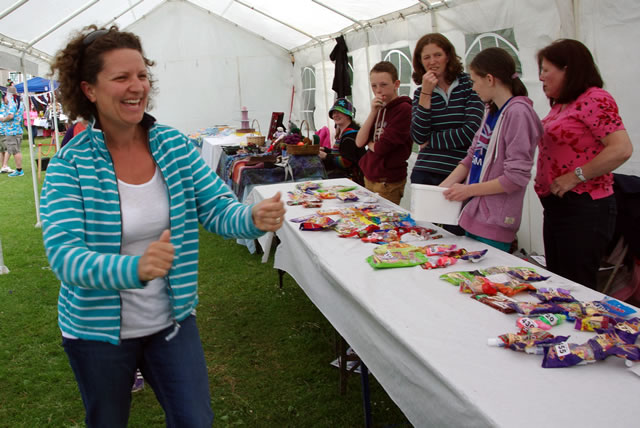 Fete stall