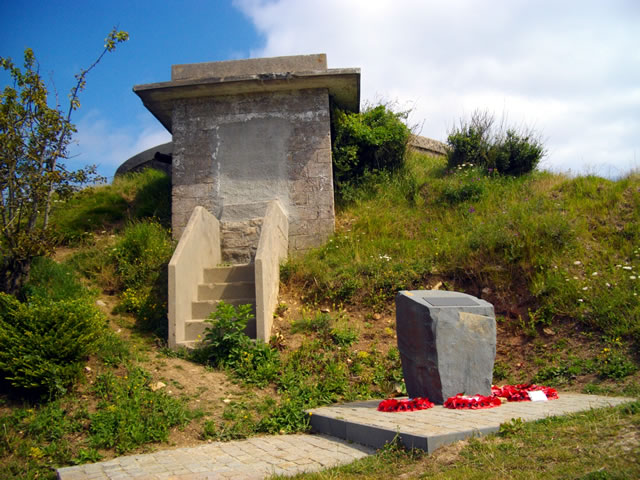 The bunker at Port en Bassin